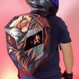 Morral Semi Impermeable LED León - MTK502 + Power Bank