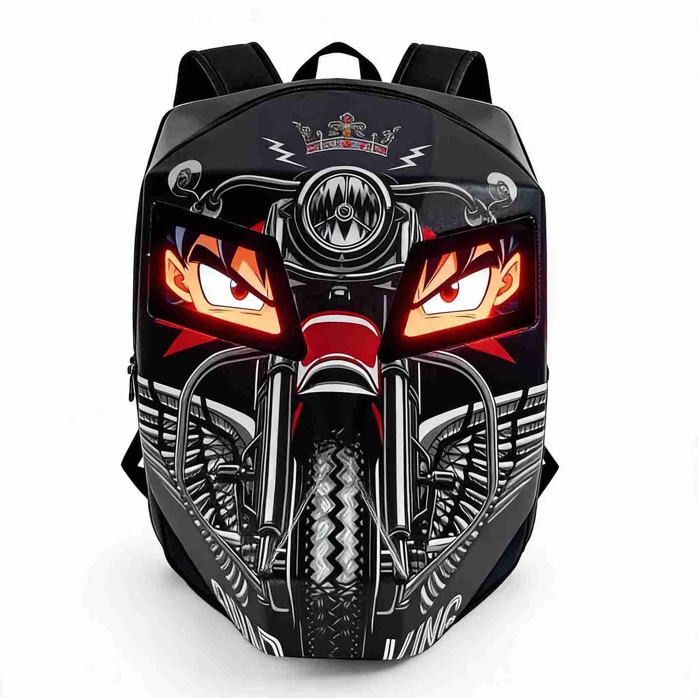 Morral Semi Impermeable LED Alas Moto - MTK502 + Power Bank