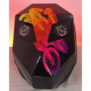 Morral Semi Impermeable LED Moto Stunt - MTK502 + Power Bank